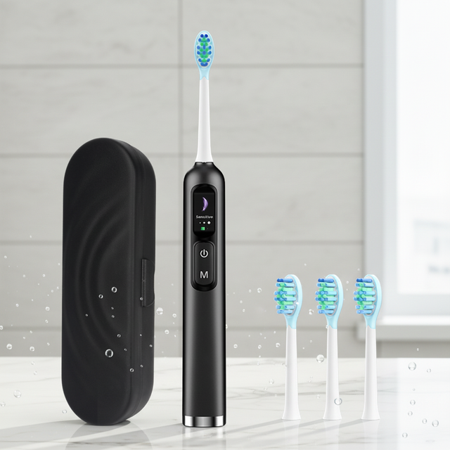Factory's First Sonic Electric Toothbrush with Display