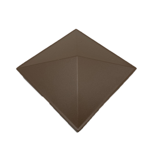 Celia Vineyard Fence Trellis Pyramid Square Fence Post Cap Valla y barandilla Pyramid Caps poste cuadrado - Product Image 4