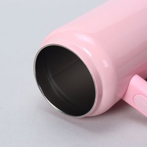 Wholesale <b>Custom</b> 16Oz 304 Stainless Steel Vacuum Insulated Travel Car Ice Master Mason Jar Tumbler Mug <b>Cup</b> With Straw Handle - Product Image 6