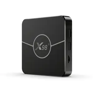 Melhor caixa de TV inteligente IPTV XS97 4K Set Top Box Amlogic S905W 2.4G sem fio Wi-Fi BT IP-TV 12 meses Android 11 Multimídia