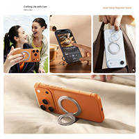 Support de téléphone magnétique pliable universel ultra fin et robuste N52 4 mm 360° °   Support rotatif pour iPhone et Android – Vente en gros