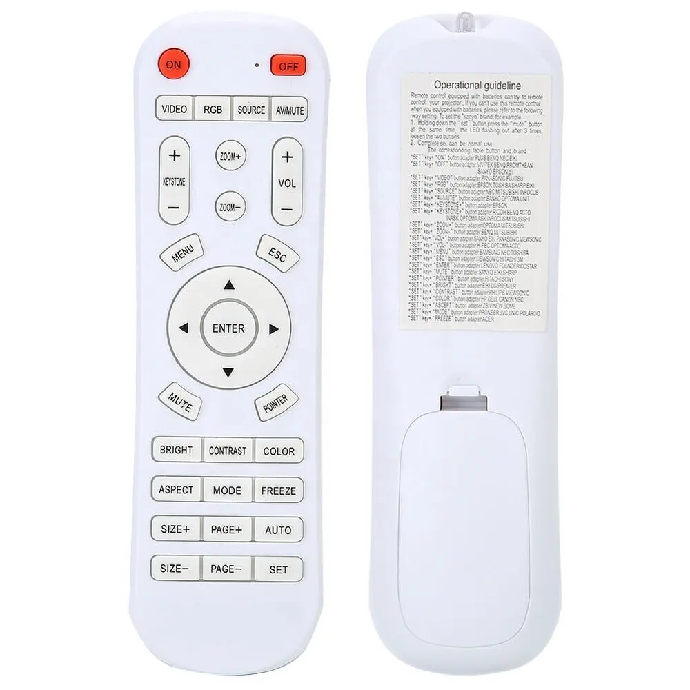 Universal Remote Control for Projector Remote Controller