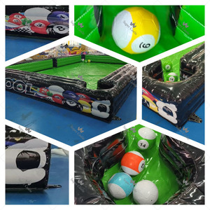 Table de football gonflable géante, billard, snookball, jeu de footpool, jeu de kick, pour extérieur, jardin, carnaval, fête d'adultes, amusement - Product Image 3