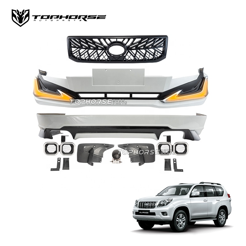 Комплект для переоборудования переднего бампера land cruiser prado 120 bodykit lc200
