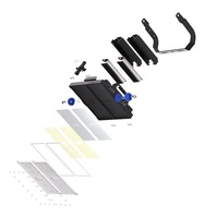 Projecteur LED haute luminosité pour stade 240W 480W 720W 960W 1440W, étanche IP66, éclairage sportif pour hauts mâts