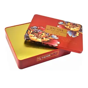 Stainless Steel Rectangle Cookie Cutter Packaging Metal Boxes