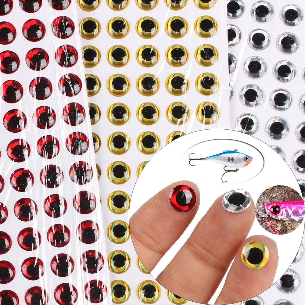 100pcs 3mm - 12mm 3D Epoxy Fishing Eyes Pupil Fishing Lure Eyes for Making  Fishing Bait Fly Tying Streamers Lures Crafts| Alibaba.com