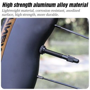 <span class=keywords><strong>Valve</strong></span> de <span class=keywords><strong>pneu</strong></span> <span class=keywords><strong>tubeless</strong></span> pour vélo LEBYCLE, en alliage d'aluminium, pour <span class=keywords><strong>VTT</strong></span> et vélo de route, <span class=keywords><strong>valve</strong></span> Presta 40/60/80 mm - Product Image 2