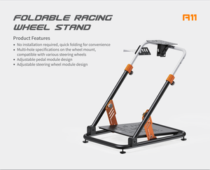 Soporte para Volante de Juego PXN Simulator, Compatible con Logitech G29 <span class=keywords><strong>G923</strong></span> V10, Multiusos, Metálico, con Cable, GameGear - Product Image 2