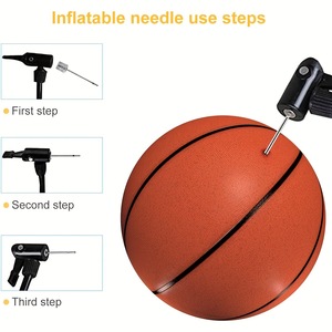 Agujas de bola de acero inoxidable, 30 Uds., válvulas de aire de metal para baloncesto, fútbol, ​​voleibol, equipo deportivo - Product Image 3