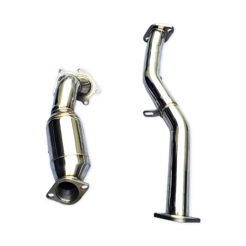 Intestazione del Downpipe delle prestazioni per Subaru Impreza STI 2.0T 2003-2007 testata tubo di scarico in acciaio inox scarico a flusso libero corsa scarico