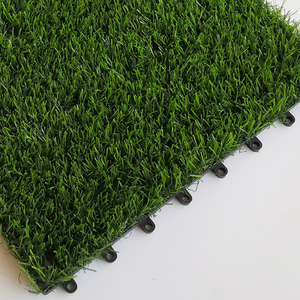 Gazon artificiel emboîtable DIY, tapis de jardin, gazon synthétique en plastique pour extérieur, imperméable - Product Image 6