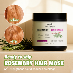 سلسلة العناية بالشعر بالروزماري - شامبو / بلسم / قناع للشعر - تنظيف عميق وتقوية وتغذية فروة الرأس ومنع تساقط الشعر - Product Image 4