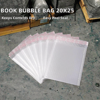 Enveloppes d'expédition autocollantes épaisses, imprimées en flexographie, imperméables, à fond carré, 20*25 cm, pour emballage