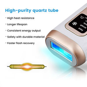 Épilateur portatif de visage d'épilation de <span class=keywords><strong>laser</strong></span> de corps du visage de femmes à Ipl Machine à la maison d'épilation électrique permanente - Product Image 5