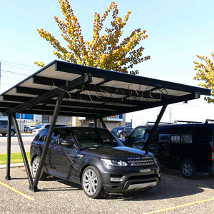 Système de carport solaire en aluminium résistant au vent, parking solaire, <span class=keywords><strong>garage</strong></span> solaire pour la maison - Product Image 4