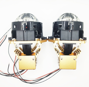Ampoule Laser <span class=keywords><strong>de</strong></span> voiture 3.0 pouces, LED à fente directe, Laser/Hi/Lo faisceau Bi LED, lentille <span class=keywords><strong>de</strong></span> projecteur, phare - Product Image 4