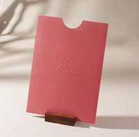 Enveloppes personnalisées en papier texturé de haute qualité avec estampage à chaud doré, cartes de remerciement et inserts pour boîtes cadeaux d'affaires
