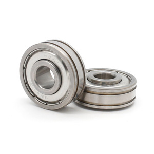 Rodamiento Rígido de Bolas de Acero Inoxidable No Estándar de Fabricación Directa S6301ZZ, Anillo Exterior de Doble Ranura, Anillo Interior Elevado - Product Image 1