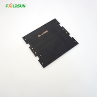 Panel Surya Monokristalin Bentuk Kustom Grosir PERC PET Non-standar Efisiensi 22,7% untuk Lampu Surya