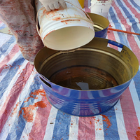 Résine acrylique époxy antirouille alkyde phénolique peinture polyuréthane diluant universel monocomposant