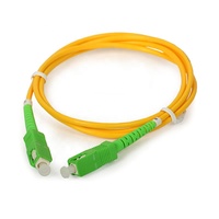 Cordon de brassage fibre optique SC/UPC SC/APC 1m 2m 5m 10m Simplex Duplex Gaine LSZH Fibre optique SM G657A1 Pigtail 0.9mm 2mm 3mm