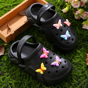 卸売女の子ダブルストラップサンダルバックル付き子供下駄スリッパ新しいデザイン女の子のための快適な夏の履物 - Product Image 5