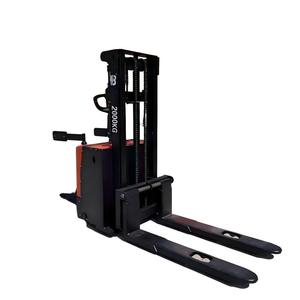 स्टैंड-ऑन फुल इलेक्ट्रिक पैलेट स्टेकर 1.5 टन पर अधिकतम उठाने की ऊंचाई 3000 मिमी - Product Image 1