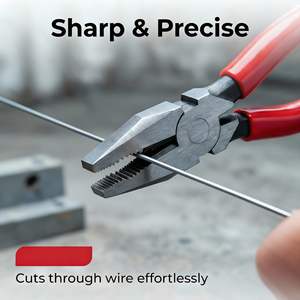 Tang Listrik Anti-Statik Kelas Industri PD-08 215mm, Baja Krom Vanadium, Rahang Bergerigi - Product Image 3