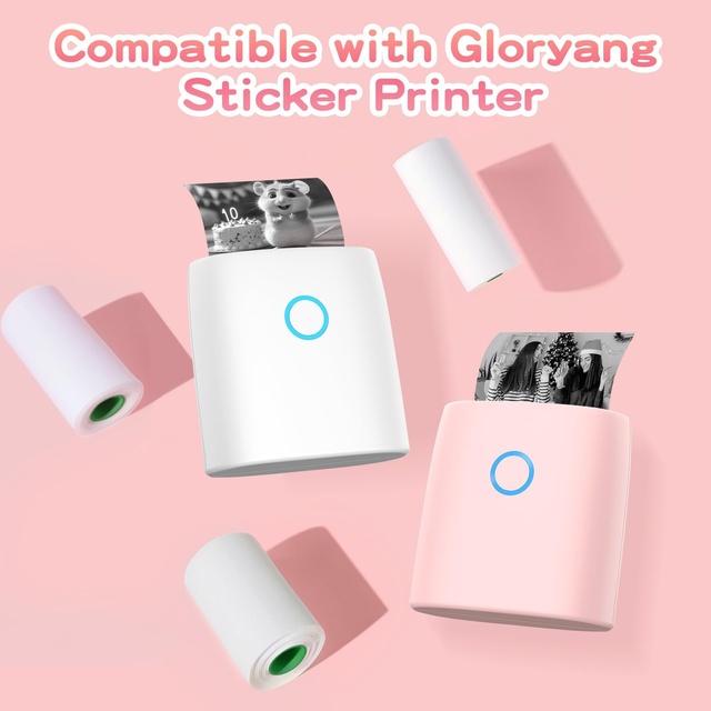 Q2 Mini Portable Wireless Label Maker Thermal Handheld Travel Journal Stock 1000mAh Battery
