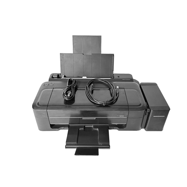 For L301 L310 L313 L130 Used A4 Dye Sublimation Printer 4 Colors Desktop Inkjet Color Printer
