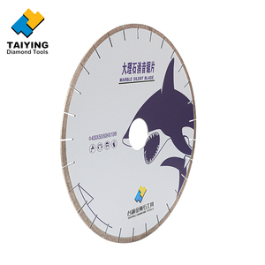 شفرة رخام صامتة عالية الجودة مطلية بالتيتانيوم ومزودة بالماس، قطر 12 بوصة (قطر 300 مم)، ملحومة بتردد عالٍ، تصنيع حسب الطلب لقطع الرخام - Product Image 2