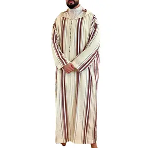 Новейший костюм в Африканском арабском стиле с длинным рукавом, мусульманская абайя Тао, мусульманская одежда, мусульманская одежда для мужчин