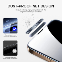 Heybinho E-TOUCH HD Kit d'installation facile mise à niveau 2.5D protecteur d'écran en verre trempé pour Iphone 17 16 15 14 Promax