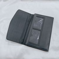 Personnalisation en usine en Chine : Porte-cartes d'assurance, Organisateur de documents de voyage, Organisateur de documents en PU avec logo personnalisé, Organisateur de documents de carte grise