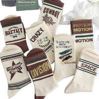 Chaussettes de sport pour jeunes, personnalisées avec logo imprimé, épaisses, respirantes, en coton, décontractées, anti-humidité, pour usage quotidien