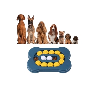 Juguete de rompecabezas para perros con dispensador de comida, tazón interactivo antideslizante, comedero lento para cachorros y perros, estimula el ejercicio mental - Product Image 1