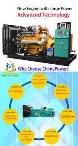 Generador Diésel <span class=keywords><strong>de</strong></span> Marco Abierto Silencioso <span class=keywords><strong>de</strong></span> 20kW 25kVA para Uso Doméstico, CM-WP-I20GF, 50/60Hz, Arranque Automático/Remoto <span class=keywords><strong>de</strong></span> 24V CC, Refrigerado por <span class=keywords><strong>Agua</strong></span> - Product Image 2