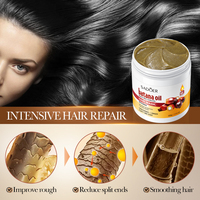 OEM SADOER Masker Perawatan Rambut, minyak Batana Label pribadi produk perawatan rambut krim Herbal organik untuk memberi nutrisi dan menenangkan kulit kepala
