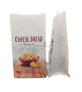 Sacs en plastique PET à fond plat personnalisés pour croissants surgelés, <span class=keywords><strong>pain</strong></span> <span class=keywords><strong>et</strong></span> aliments congelés, sans fermeture éclair, vente en gros - Product Image 2