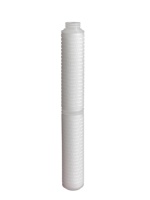 Cartouche filtrante plissée PP à interface plate fermée DM 222, 4000 L/heure, pour le traitement industriel et la sécurité des liquides et de l'eau
