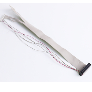 Плоский гибкий ленточный кабель 1,27 мм 2x17 <span class=keywords><strong>Pin</strong></span> гибкий ленточный индивидуальный Кабельный соединитель плоский волоконный ленточный кабель - Product Image 1