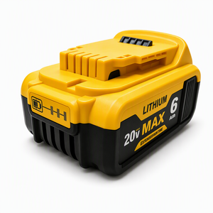 Batterie de perceuse rechargeable au lithium-ion 20V compatible avec DWE DCB200 DCB180 DCB181 DCB182 DCB183 DCB184 DCB185 DCB201 DCB201-2 - Product Image 1