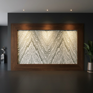 Venta al por Mayor de Revestimiento de Mármol 100% Natural, Diseño Rústico de Lujo para Exteriores, Baldosas Flexibles para Pisos, Encimeras, Certificación CE, para Comedor - Product Image 6