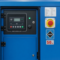 Pekins Leiser Dieselgenerator 50kVA 3-Phasen 4-Zylinder AVR Smart-Steuerung für Industrielle Anwendungen
