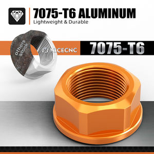 Kit d'écrous de roue arrière NICECNC pour moto tout-terrain <span class=keywords><strong>KTM</strong></span> <span class=keywords><strong>125</strong></span> 150 250SX 250 350 450SXF 2013-2017 2018 2019 2020 <span class=keywords><strong>2021</strong></span> 2022 - Product Image 5