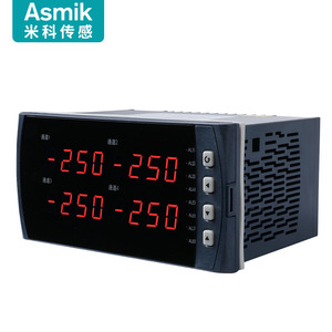 Controlador de Nivel de Presión y Temperatura de Cuatro Canales Asmik Mik2740, Rs485, 8 Entradas de Alarma, 160x80mm - Product Image 1