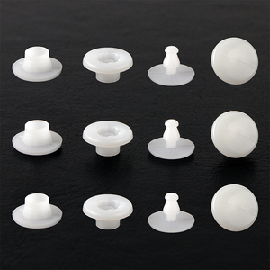 Thời Trang 2 Phần Nhựa Pom Chất Liệu Nhựa <span class=keywords><strong>Snap</strong></span> Nút Đơn Giản 2-Lỗ Cho PVC Dây Đeo Cổ Tay Nhựa Vòng Đeo Tay Tổ Chức Sự Kiện Truy Cập - Product Image 3