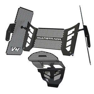 Ensemble complet pour <span class=keywords><strong>Ducati</strong></span> Multistrada V4 Rally S Pike Sport <span class=keywords><strong>2021</strong></span>-2023 Radiateur Culbuteur Protection du moteur Systèmes de carrosserie - Product Image 2