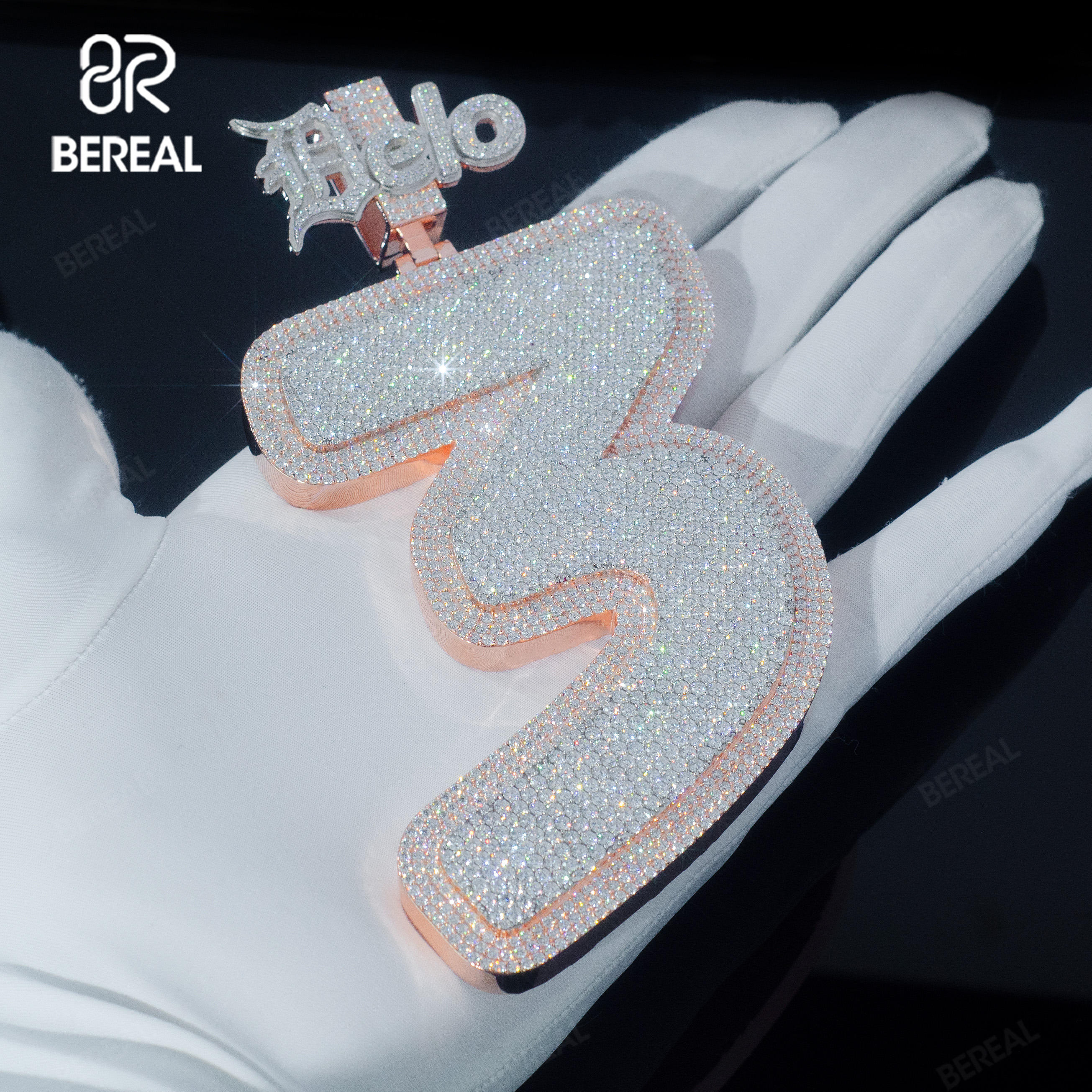 3inches Moissanite+S925